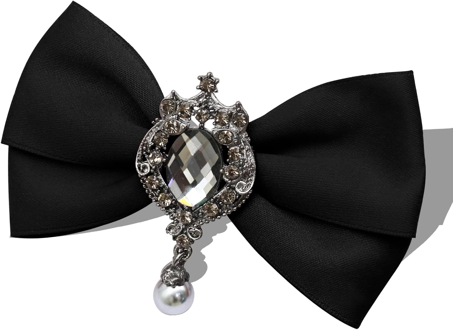 LJBFNN Bow Ties for Boy Kid Toddler, Boys Bow Tie Kids Bowtie with Metal Rhinestone for Girls School Party Wedding Concert
