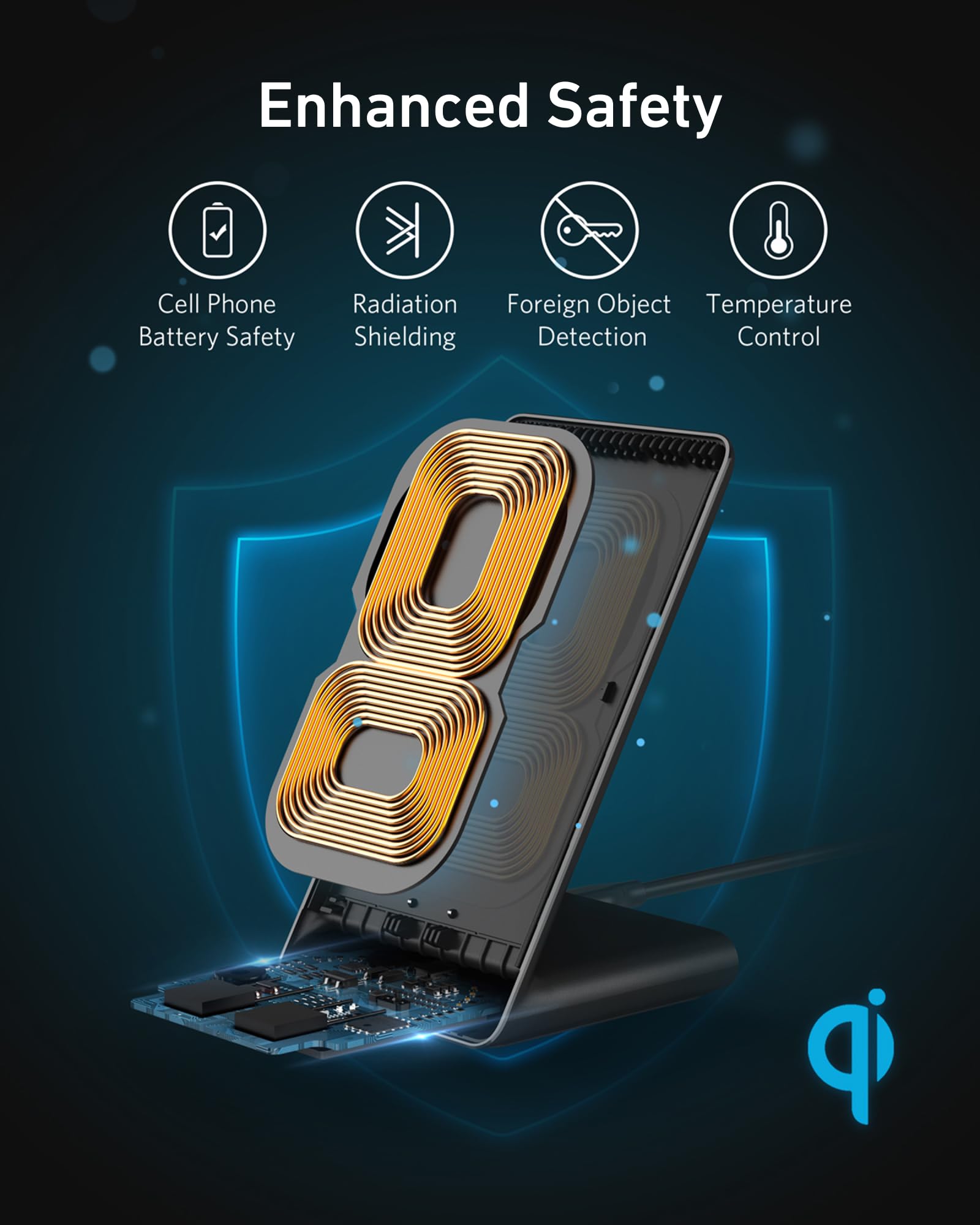 Anker 313 Qi-Certified 10W Max Wireless Charger Stand — Amazon image 5