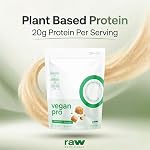 Vegan Pro Organic Plant Based Protein Powder | 20g Pea Protein Vegan Protein Shake | Easy Digest & Non-Bloating Plant Protein | Non-GMO, Dairy-Free, Gluten-Free | 2LB (Chocolate)