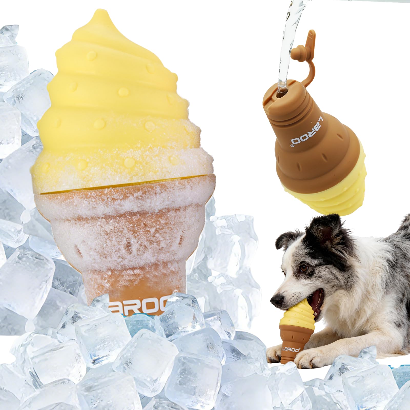 Jouets rafraîchissants pour chiens LaRoo eau gelée prévention des coups de chaleur
