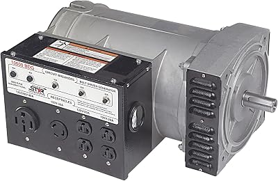 NorthStar Belt Driven Generator Head - 10,000 Surge Watts, 9,600 Rated Watts, 18 HP Required