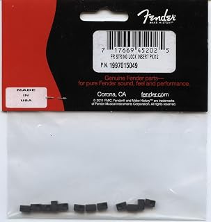 Fender 199-7015-049 Floyd Rose Original - Bloques de cuerda, color negro