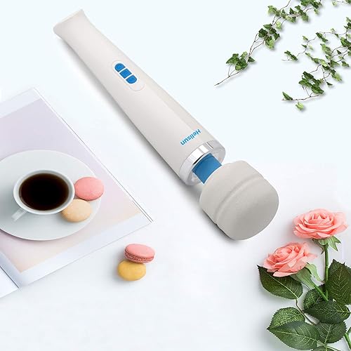 Miniatura 6 de Masajeador personal inalámbrico de mano, 8 potentes velocidades y 20 patrones, masajeadores de mano para dolores musculares, herramienta de masaje