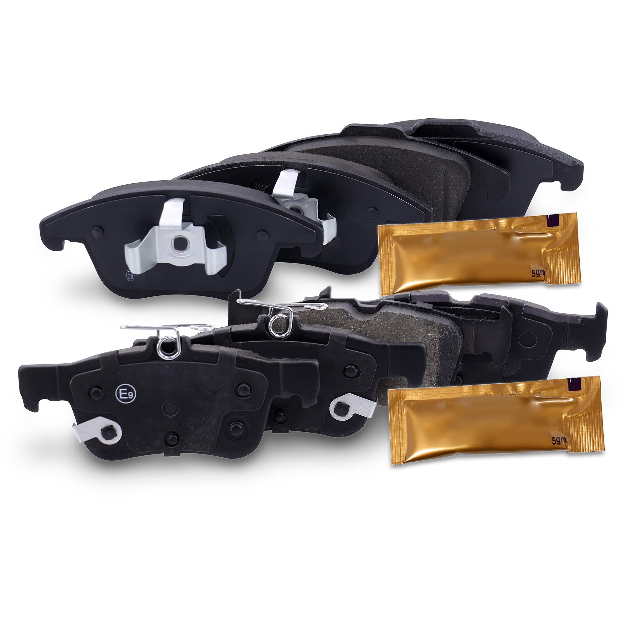 ATEC Germany Juego pastillas de freno eje delantero + eje trasero, Juego | Compatible con: Ford Galaxy III, Mondeo V Hatchback, Mondeo V triple, Mondeo V Turnier, S-Max