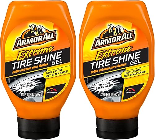 Miniatura 12 de Armor All gel Extreme Tire Shine 77960 y paño de microfibra, 18 onza