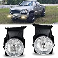 Vista 45 de Faros antiniebla LED compatibles con GMC Sierra 1999-2002 [2000 2001 2002 2003 2004 2005 2006 GMC Yukon] luces antiniebla de conducción