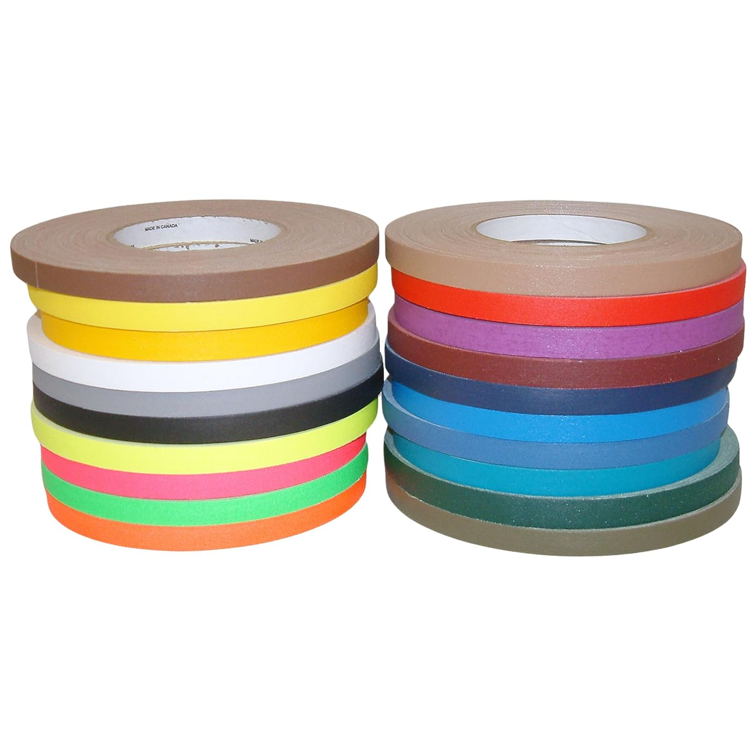 J.V. Converting JVCC Stage-Set Spike Tape, 1/2 in. x 55 yds. (Grey)