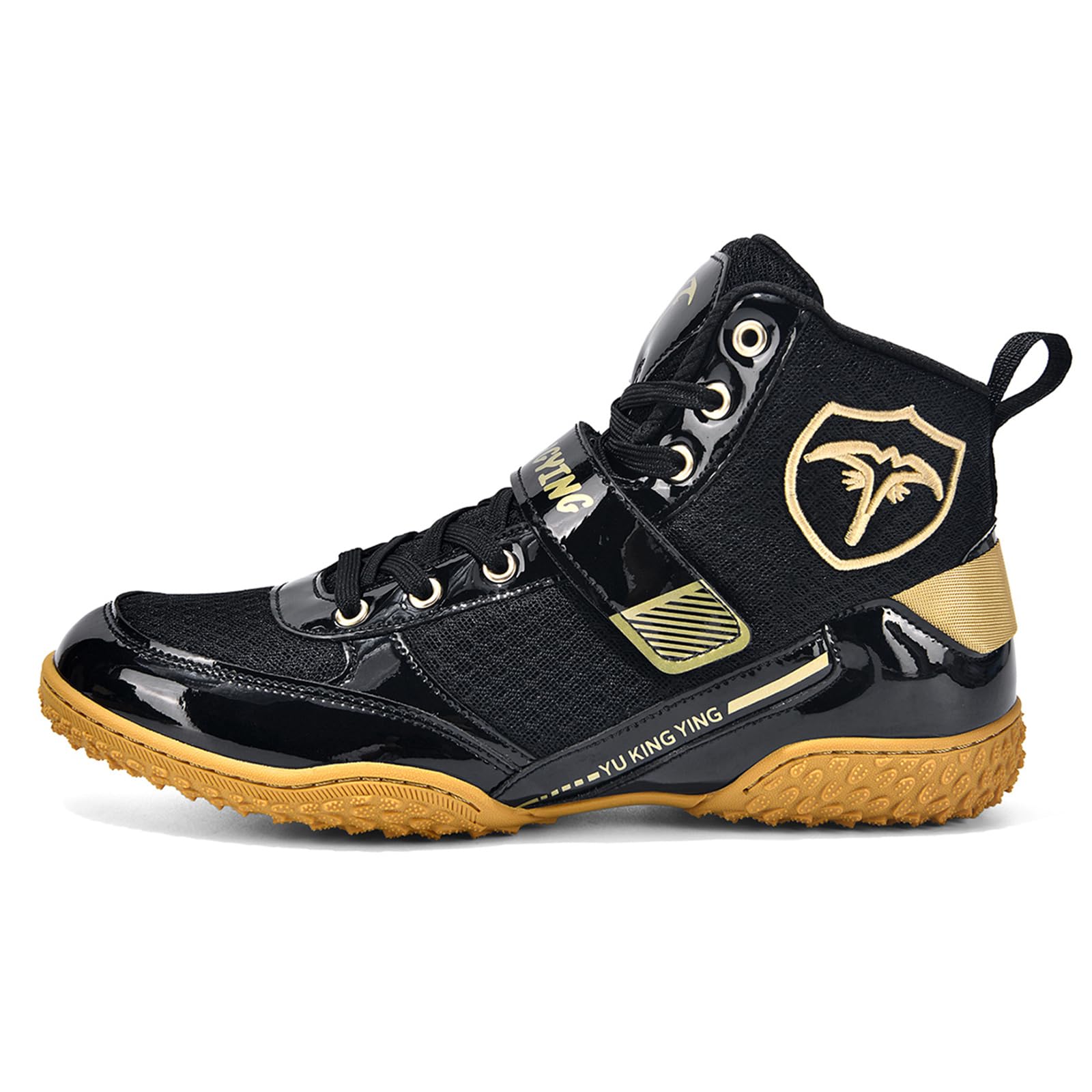 Zapatillas Boxeo Caña Media Hombre Botas Lucha Fitness Transpirables