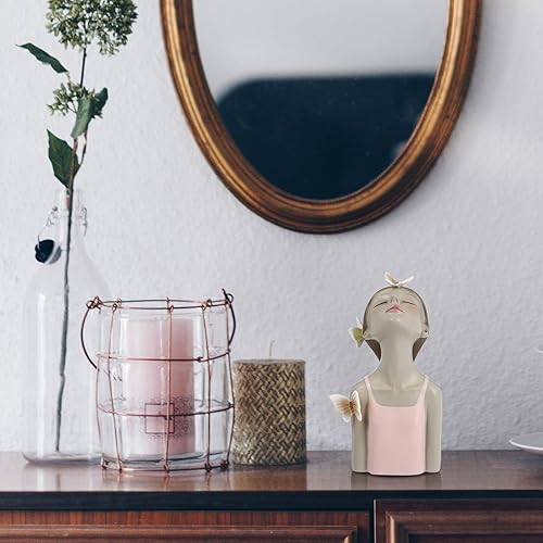 Miniatura 3 de DECHOUS 1 pieza de escultura de mariposa para niña, figuras de hadas, accesorios para el hogar, pareja, niños, niñas, figuritas de resina, modelo de