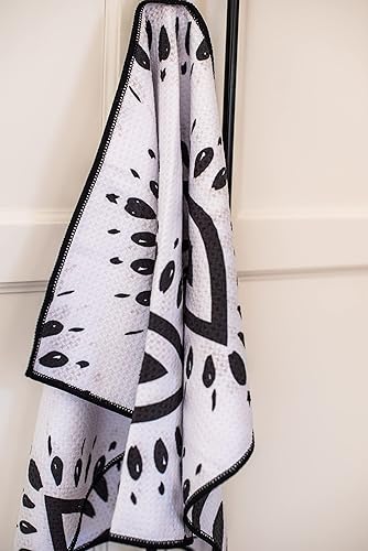 Miniatura 7 de Paquete de 2 toallas de cocina  Paños de cocina  Paños de cocina  Paños de cocina  Impresiones de diseñador  Altamente absorbentes  Gancho para