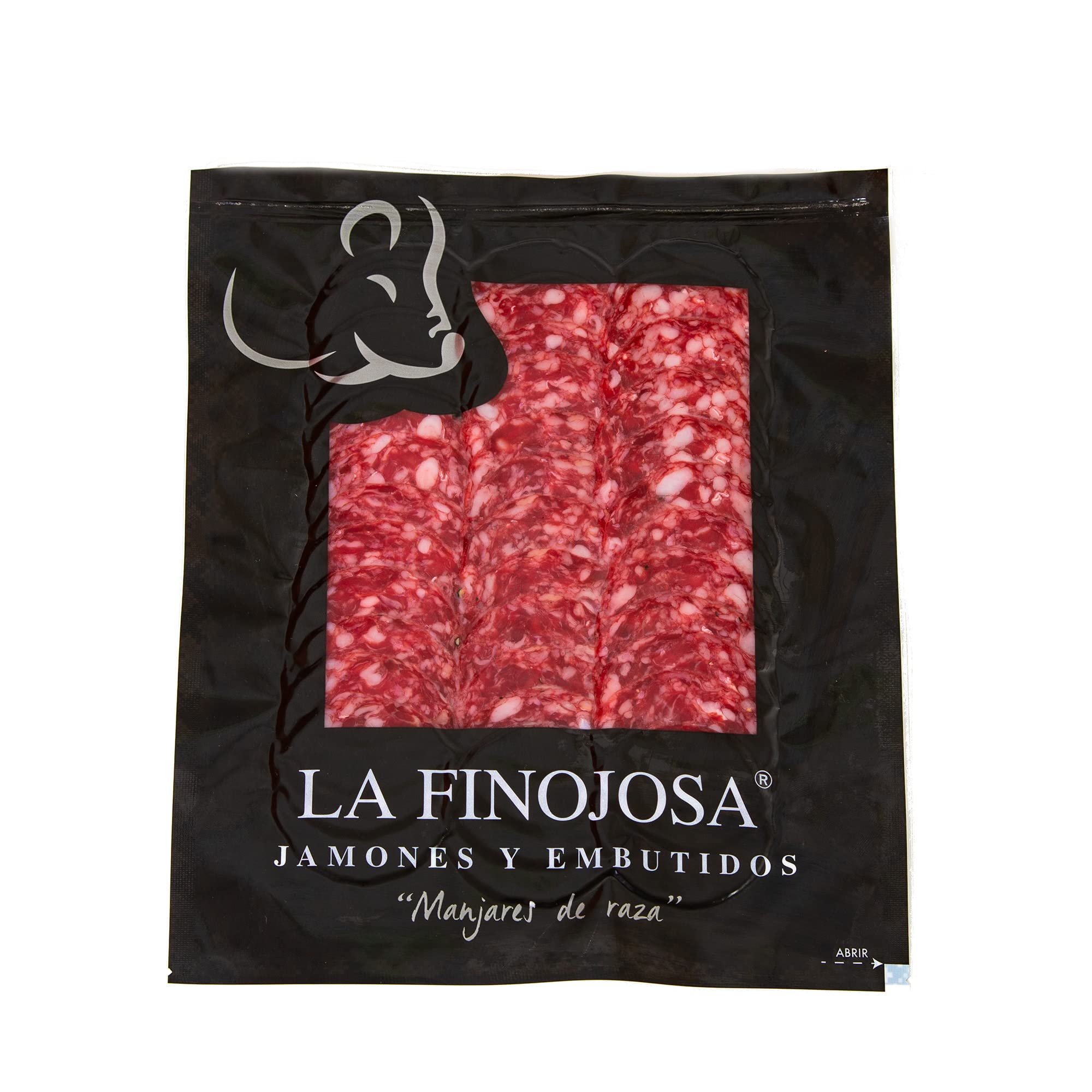Salchichón de Bellota Ibérica Loncheado - 3 Sobres de 100 g - Mínimo 90 Días de Curación - Embutidos Ibéricos - Aroma Agradable y Profundo - Dehesa de Los Pedroches - La Finojosa