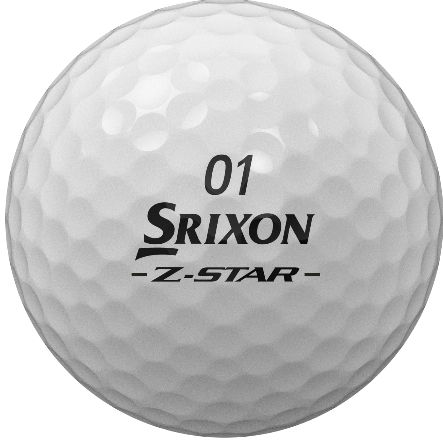 Srixon New Z-Star Divide 2025 Boules de Golf, douzaine (Jaune/Blanc)