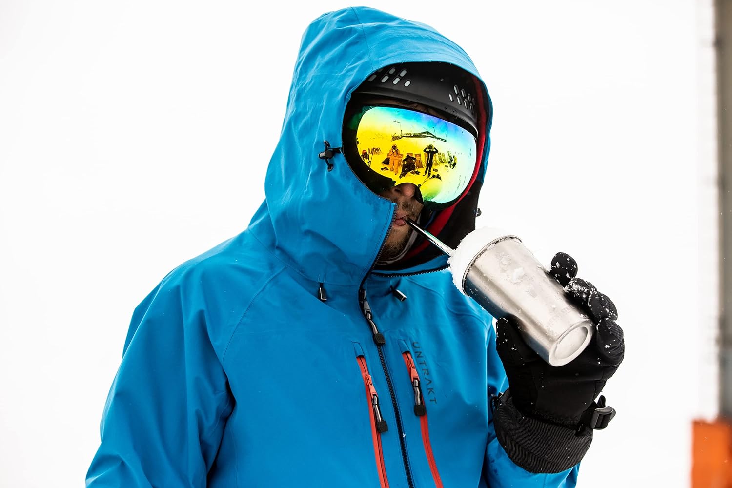 Stainless Steel Cups 20oz - Large Single wall Tumbler - Extra Strong Stackable Durable Pint Cup (2 Pack) - Image 3