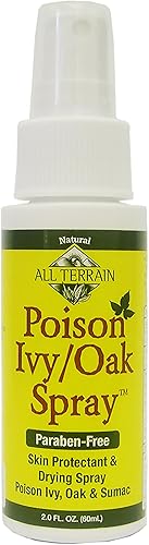 All Terrain Alivio natural de roble de hiedra venenosa, para limpiar y calmar la picazón y la piel irritada