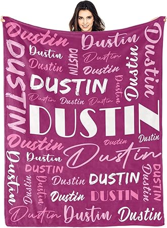 Personalized Blankets for Kids with Names Customized Blankets with Name for Adult Custom Blanket Gift for Birthday Christmas Valentines Day Gift