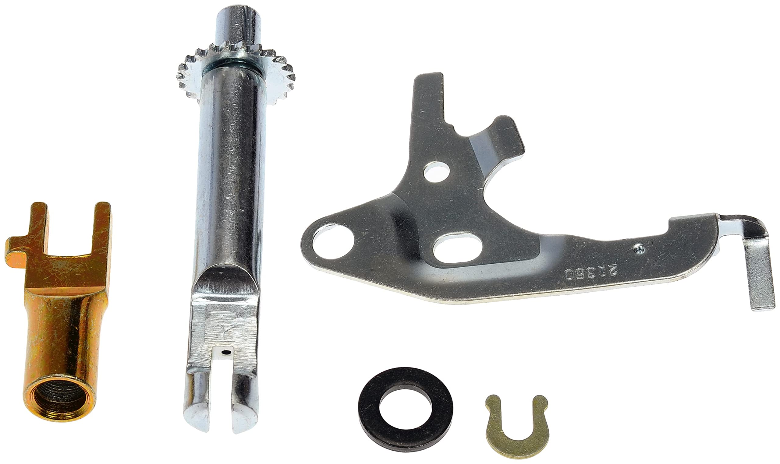 Dorman HW12542 Rear Passenger Side Drum Brake Self-Adjuster Repair Kit Compatible with Select Toyota Models - Self Adj Repair Kit - Drum Brake Self Adjuster Repair Kit - Self Adjuster Repair Kit - This drum brake self-adjuster repair kit is designed to match the original hardware required to repair the self-adjuster mechanism on specified vehicles. Made of quality components, this kit is engineered for reliable performance and durability. - Toyota Camry 2000-87, Toyota Solara 2003-99