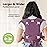 KeaBabies Baby Wrap Carrier Ring Sling - Easy to Wear, Adjustable D-Lite Baby Carrier Newborn to Toddler, Infant Carrying Shirt, Hands Free Bonding, Breathable Fabric Wearing Wrap (Dark Mauve)