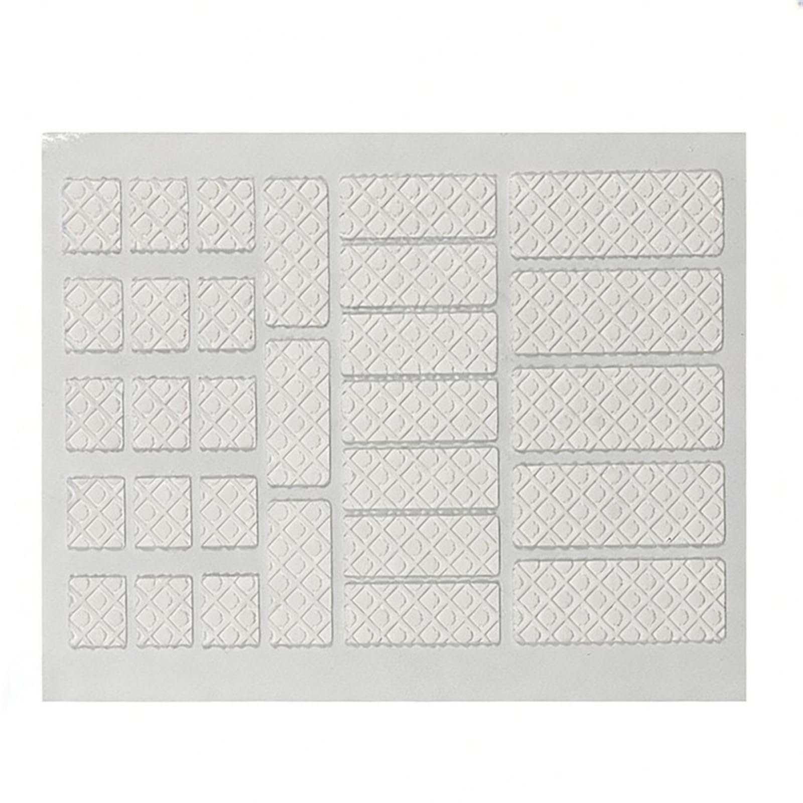 Universally Side Sticker Silicone Grip Pad Antislip Sweat Proof for Gaming and Offices Customizable Cut Sticker