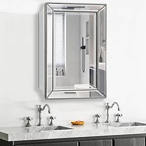 Beveled Mirror Medicine Cabinet