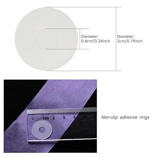 Miniatura 22 de Juego de plantillas de acolchado de movimiento libre, 15 piezas, incluye 11 plantillas de acolchado, 2 hojas/48 calcomanías de acolchado