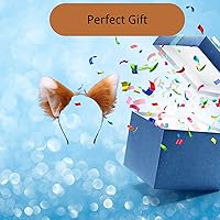 Vista 8 de Cola de zorro, pelo sintético, cola de zorro para Halloween, cosplay, disfraz de cola de zorro ajustable para adultos, fiesta