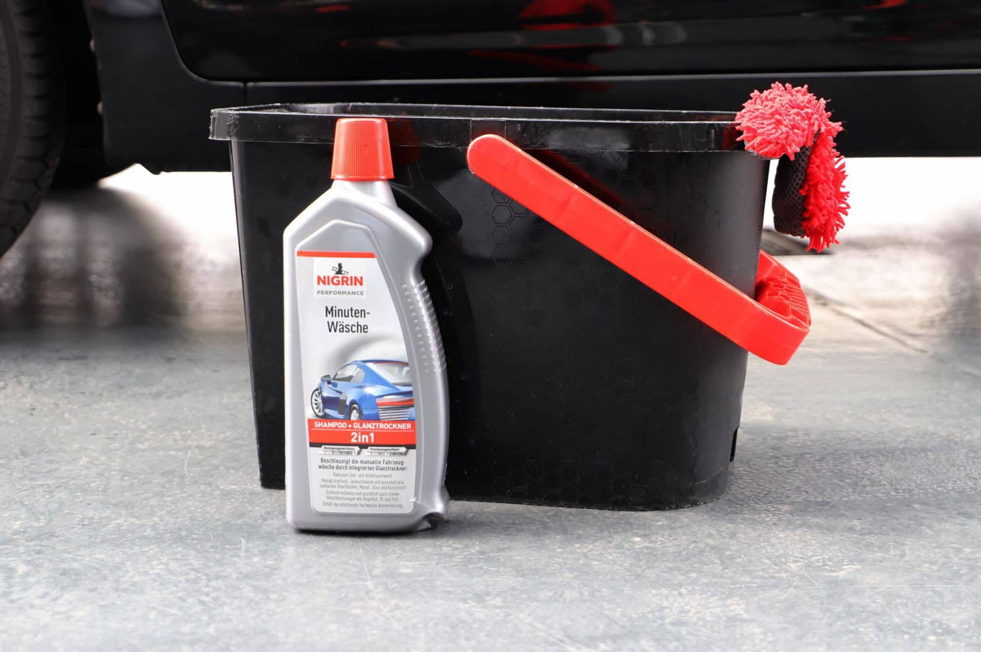 Nigrin 73877 Performance Minute Wash 2 w 1, 1 litr