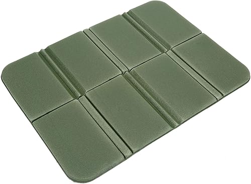 plplaaoo Alfombrilla plegable impermeable de espuma XPE para sentarse, portátil, plegable, ultraligera, para exteriores, asiento de campamento,