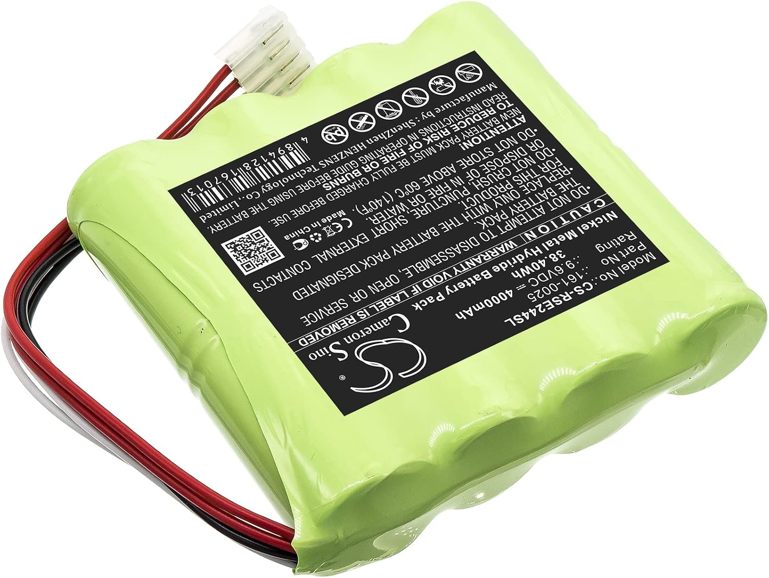 CS Cameron Sino 4000mAh / 38.40Wh Replacement Battery for Rose EPG-0244-2, 161-0025