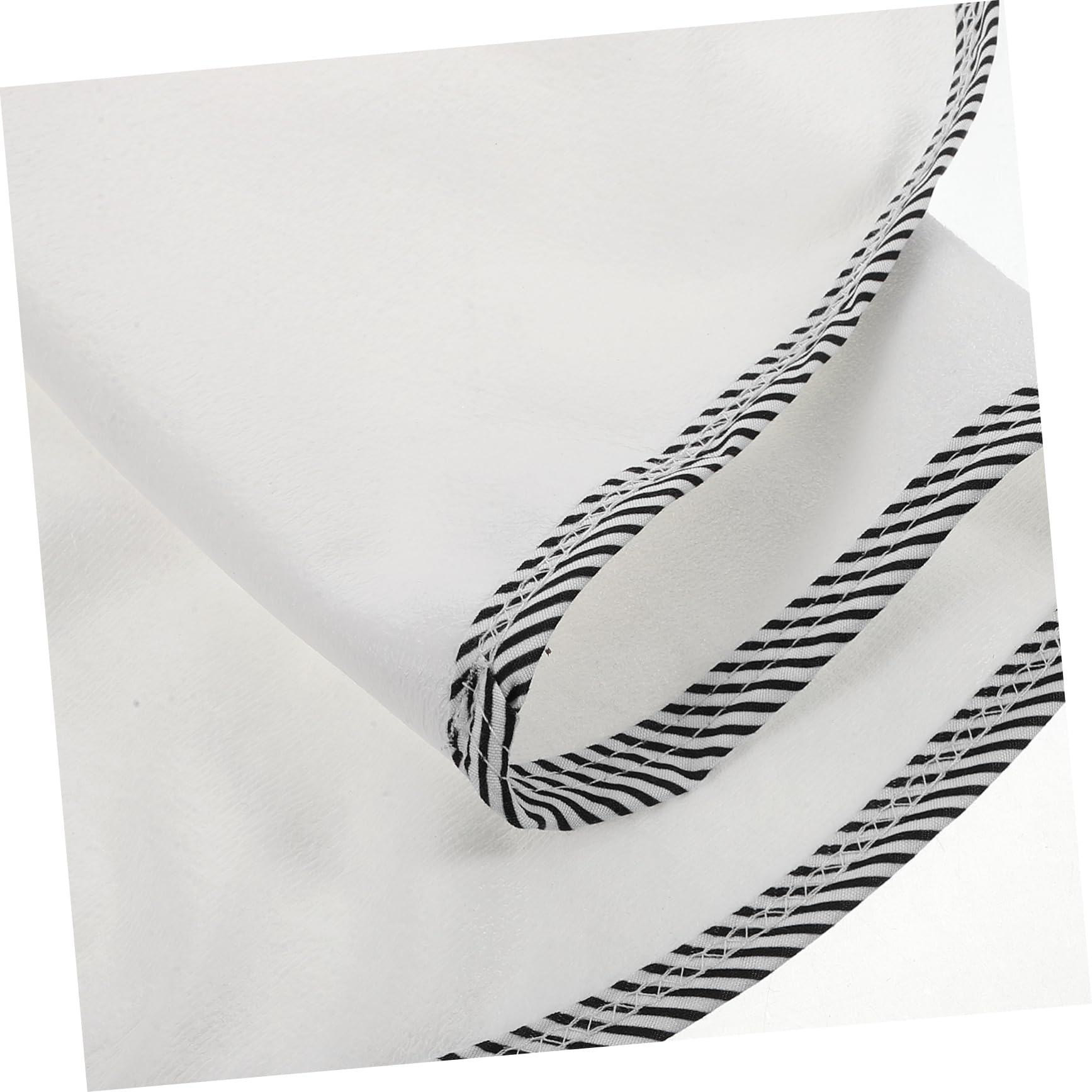 Tapete Cambiador Portátil de Viaje, 6 Unidades, Algodón Blanco