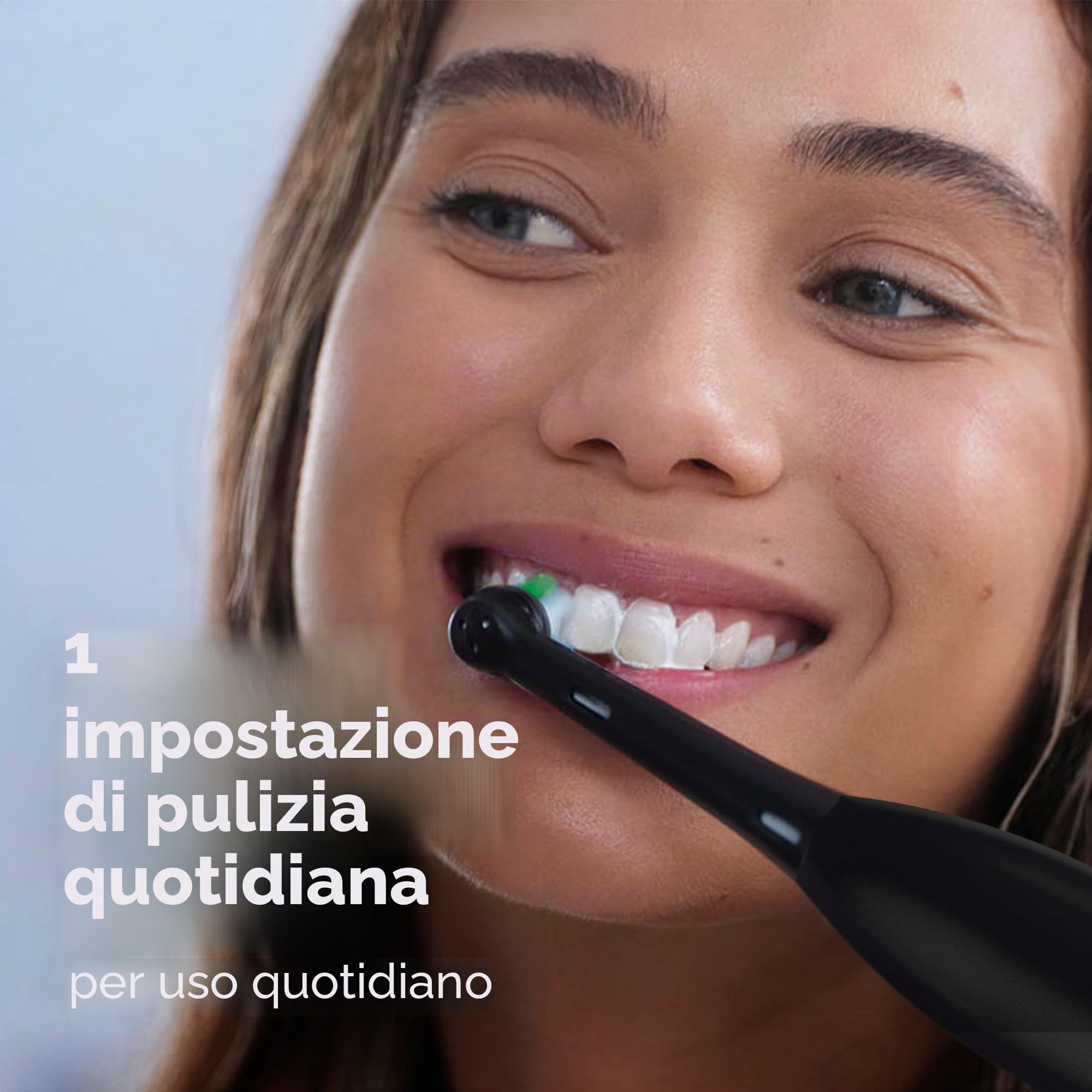 Oral-B Pro 100 CrossAction - Spazzolino da denti a batteria, colore: nero
