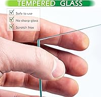 Vista 5 de FrameWorks Marcos de fotos clásicos de madera de 12 x 12 a 8 x 8 pulgadas con vidrio templado, roble natural, paquete de 2