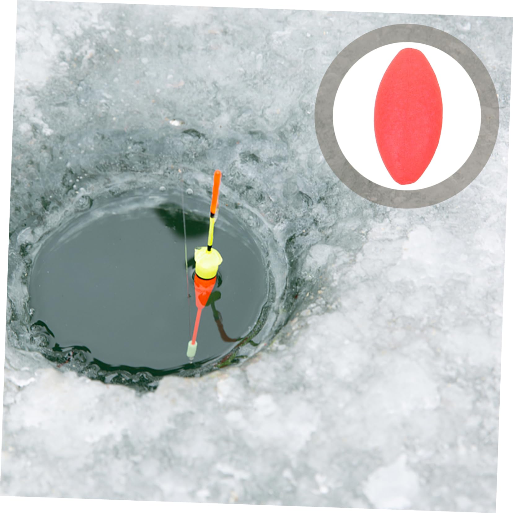 UPKOCH Matériel De Pêche Attaquer Flotte pour Perles Équipement De Pêche À La Mouche Outil De Pêche Accessoires De Pêche Plastique Rouge