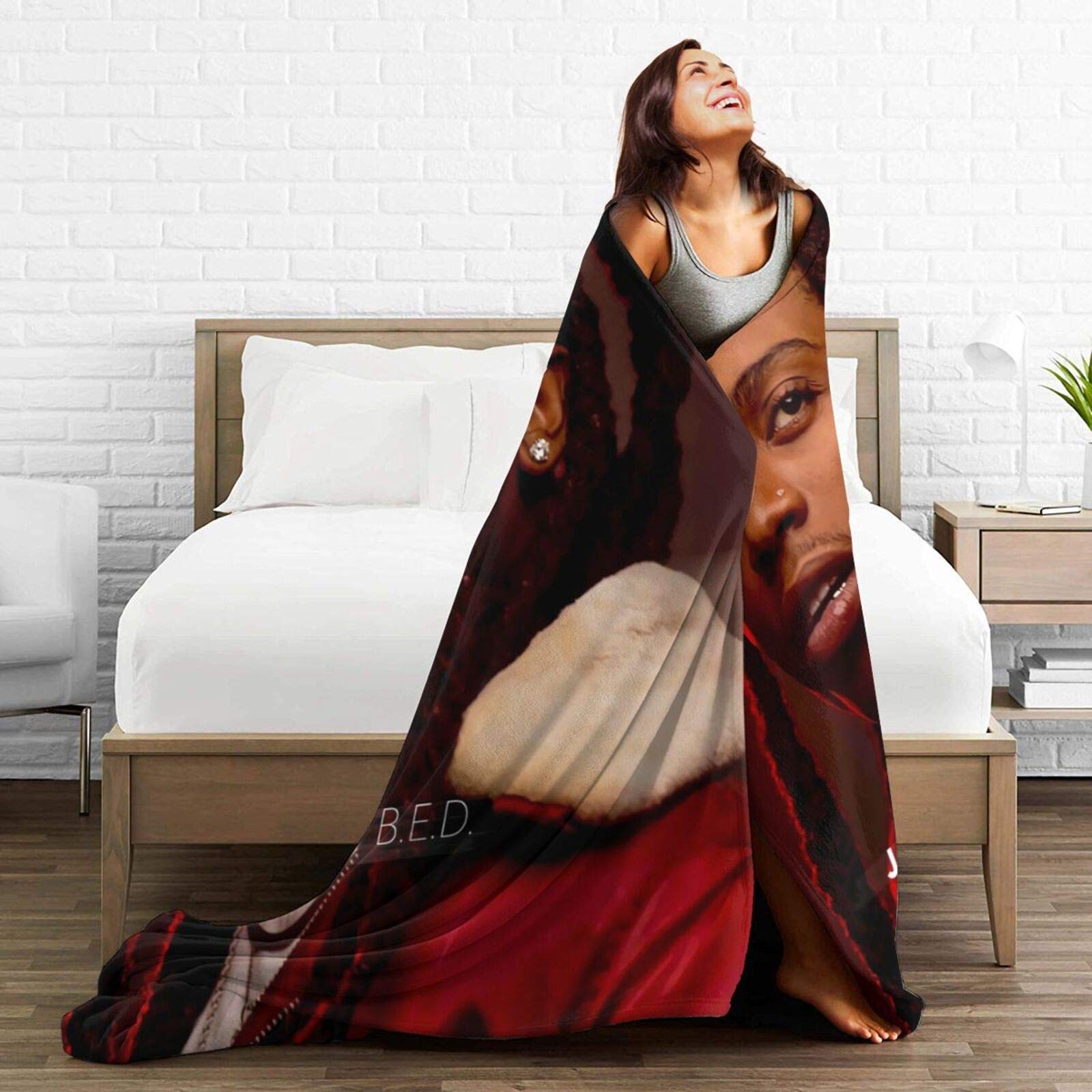 Amazon.com: LJPJQKPYF Jacquees Camping Blanket Ultra-Soft Micro