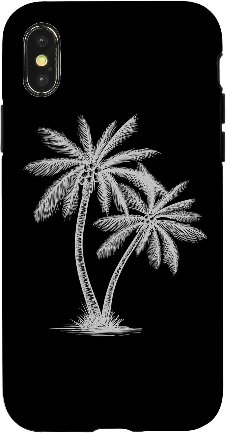 Tropical Palm Tree Silhouette Case for iPhone 12 Pro Max
