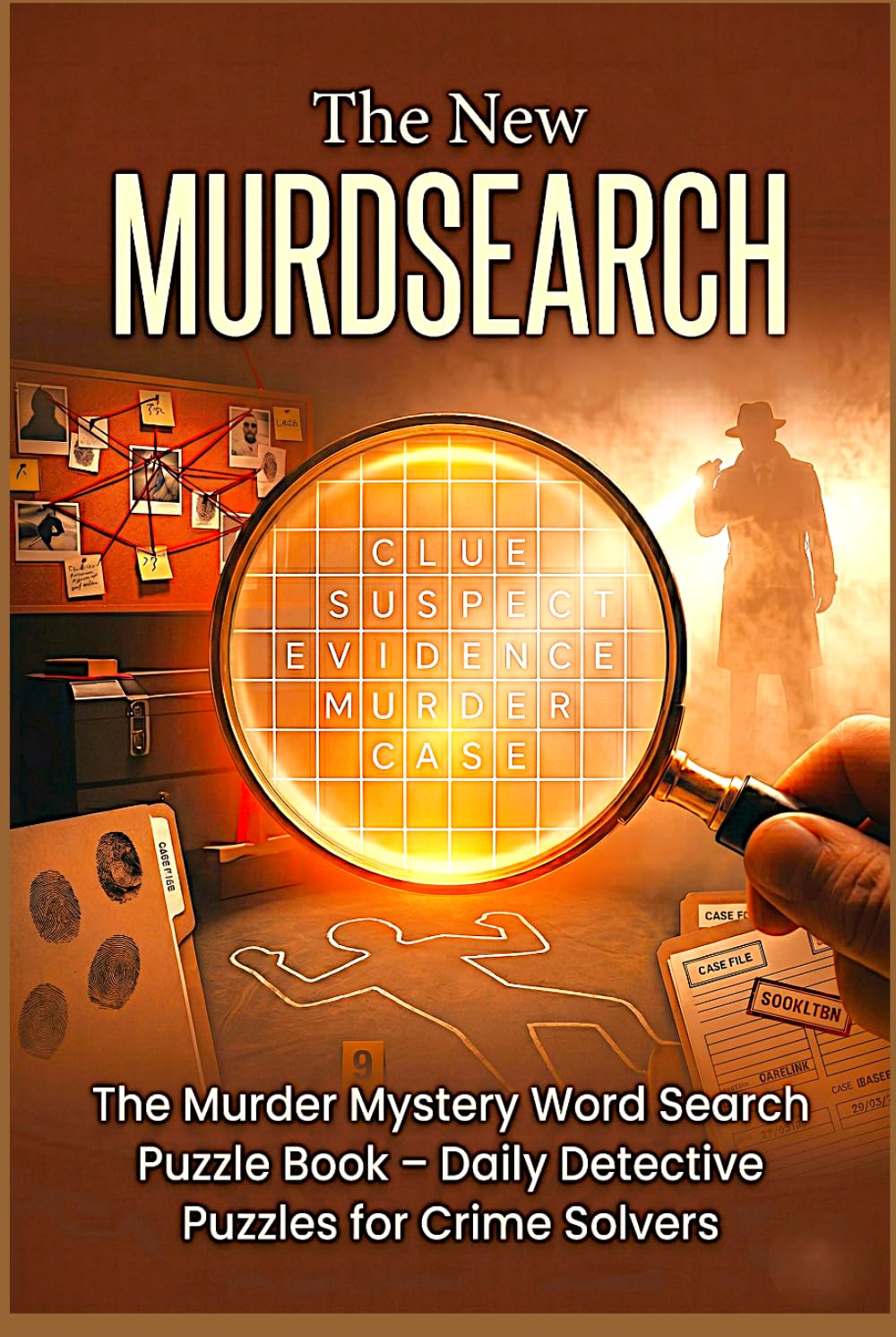 The NewMurdsearch The Murder Mystery Word Search Puzzle Book: Daily Detective Puzzles for Crime Solvers – Find Hidden Clues, Crack Cases & Solve Word Mysteries