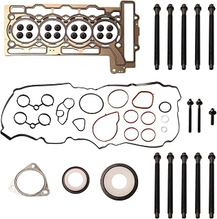 JAVOUKA Head Gasket Set with Bolts for Mini Cooper R55 R56 1.6L Turbo N14B16 2007-2012 | OE 9815416 ES72451