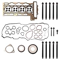 Vista 15 de Juego de juntas de culata del motor con pernos de culata compatible con Chevy Cruze Sonic (2011-2017) compatible con Cruze Limited (2016) 1.8L L4