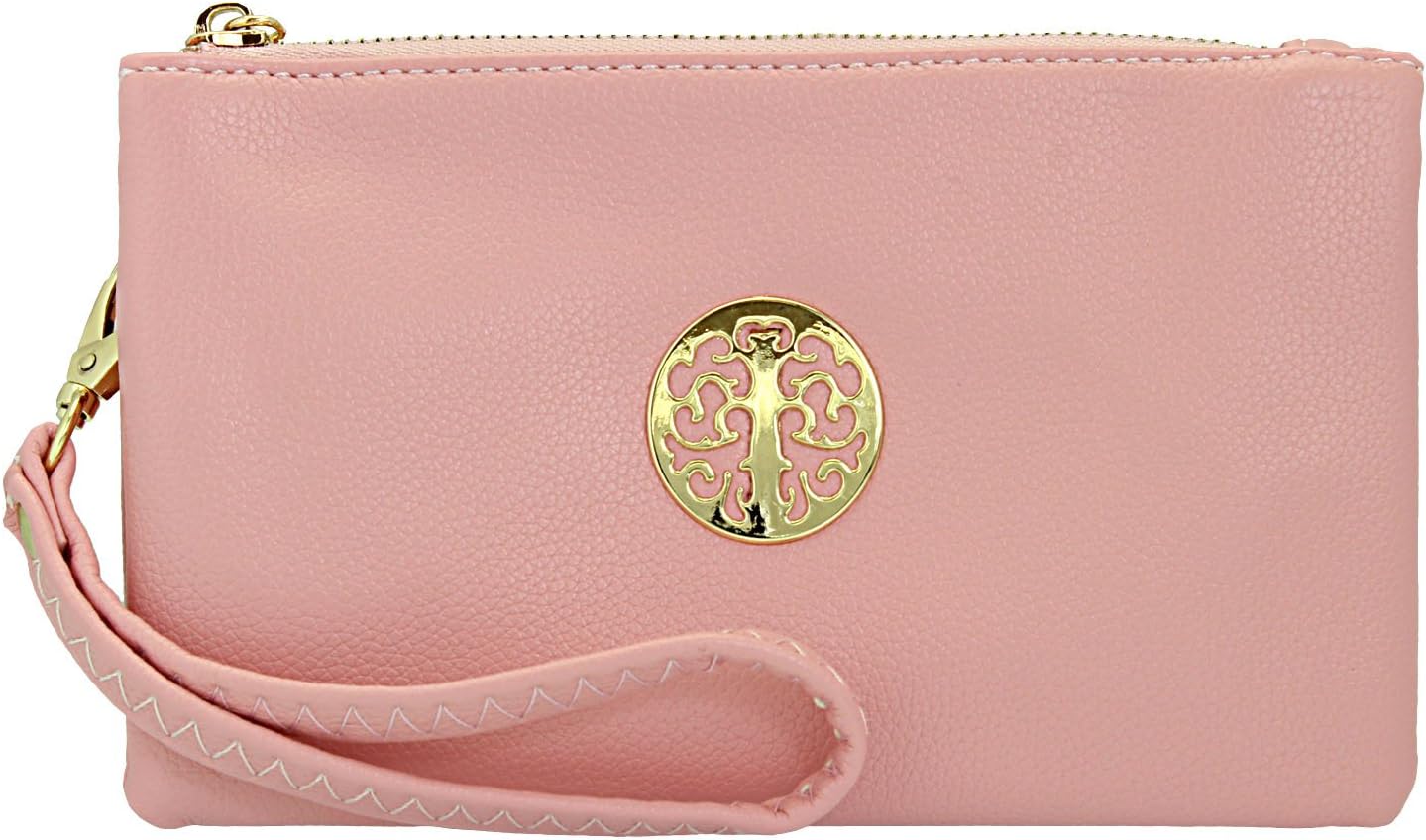 Fashion ChoiceSmall Clutch Bags with Wristlet and Long Adjustable Strap - Packaged With FREE Elegant Tiana Marie Dust bag