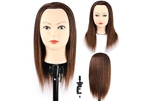 Premium Mannequin Head with Shoulders for Professional Hair Styling