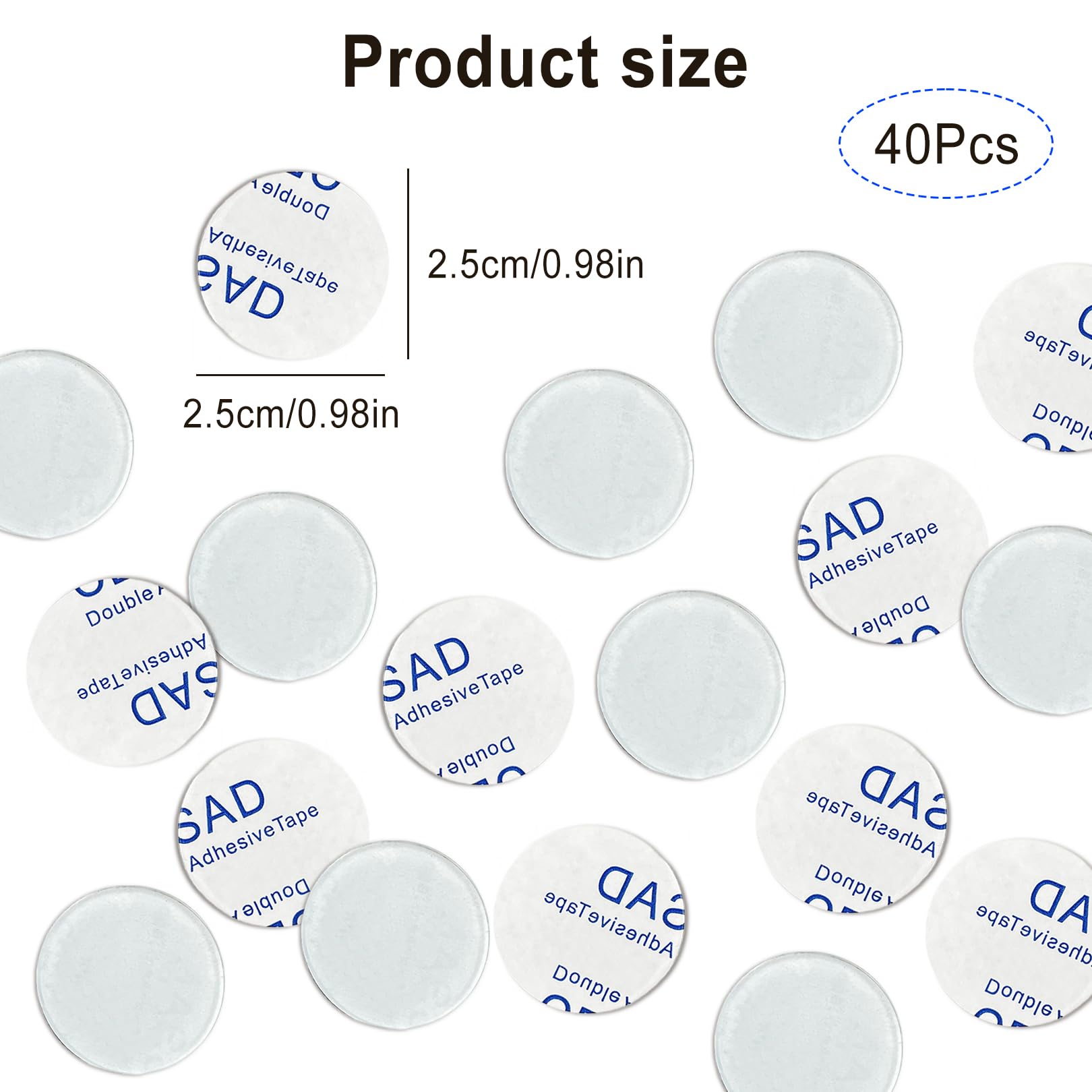 50 Stück Anti-Rutsch-Pads Für Glastische - Transparente Gummipuffer 2 Mm Dick