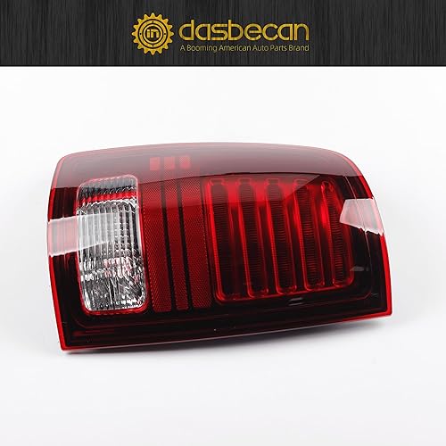 Miniatura 10 de Dasbecan Conjunto de luces traseras LED compatible con Dodge Ram 1500 2013-2018 Ram 2500 y 3500 2014-2018 2014-2018 del lado del conductor Plug&Play
