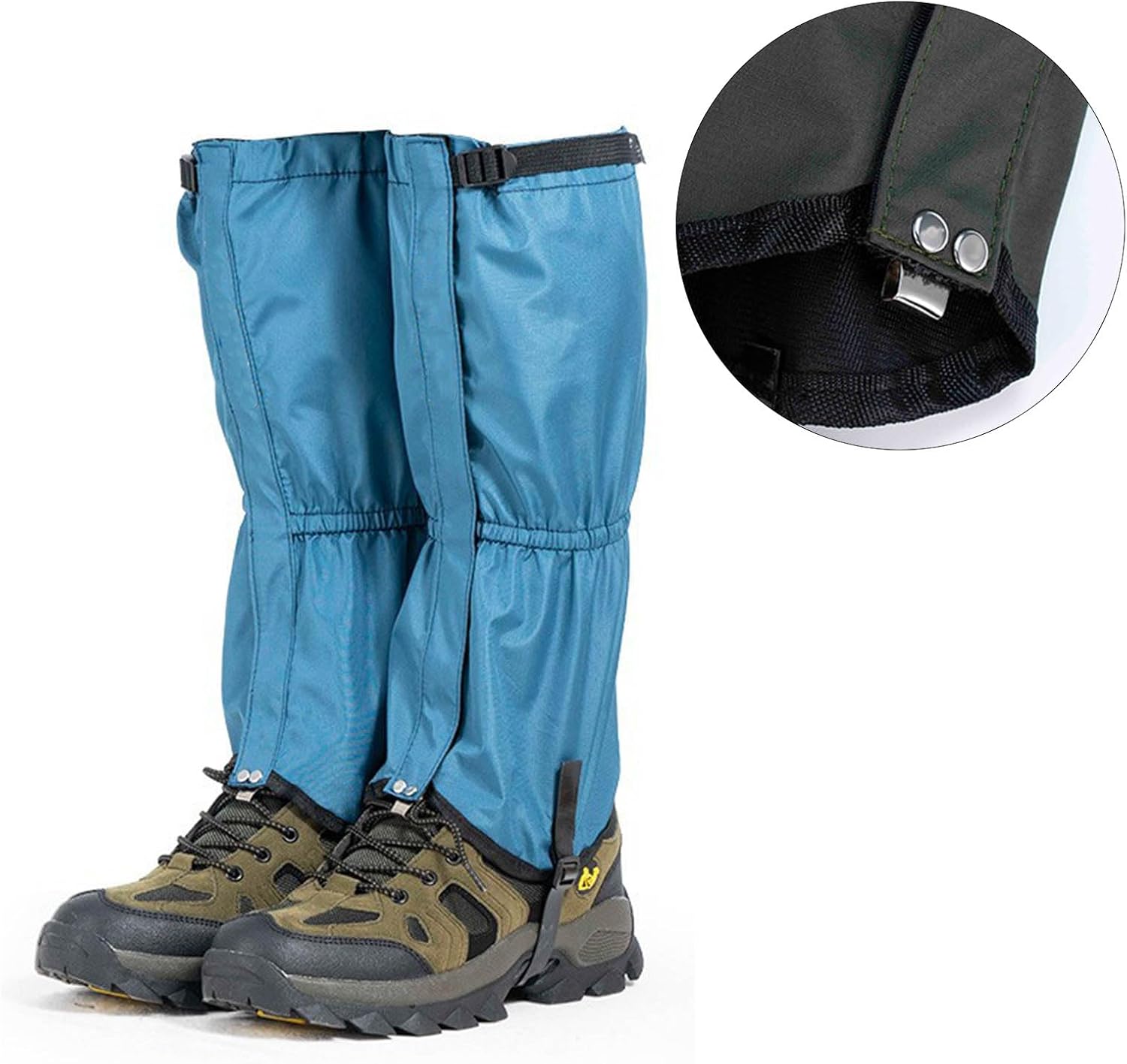Adjustable Snow Boot Gaiters Hiking Leg Outdoor Travel Shoe Gaiter for Men Women Leg Warmer Shoes Cover Hiking for Ankle Outdoor