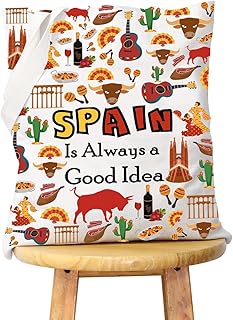 Spain Lover Gift Trip To Spain Gift Spain Is Always A Good Idea Zipper Pouch Cosmetic Bag (SPAIN tote)