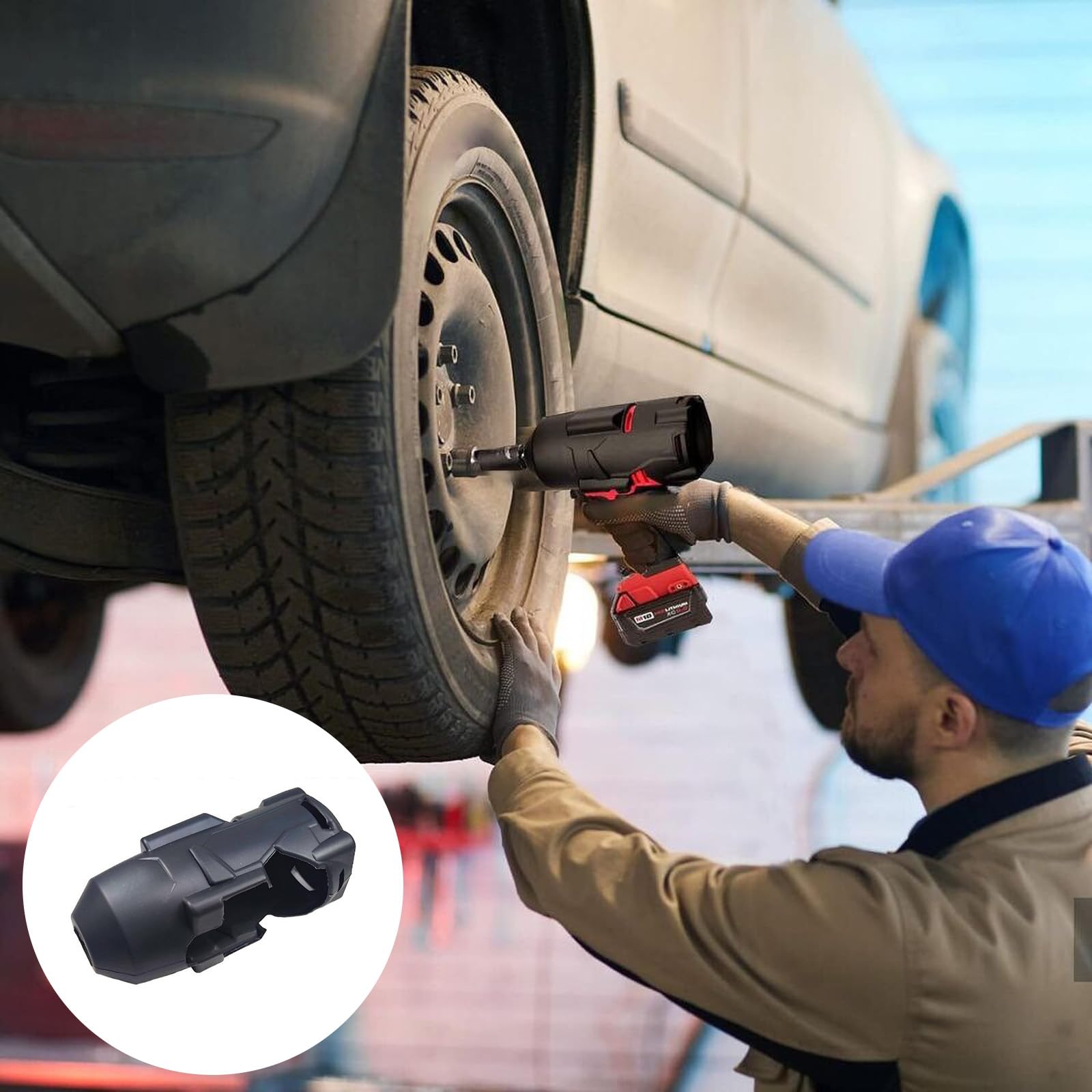 GIONAR High Torque Impact Wrench Boot for Milwaukee M18 - Image 4