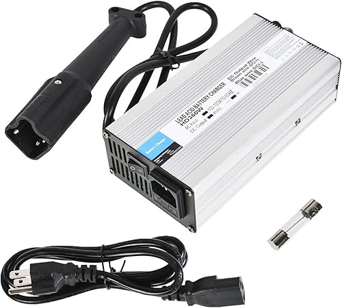 WFLNHB Reemplazo del cargador de batería de 3 pines 48V para Yamaha Golf Cart G29 2007 Up