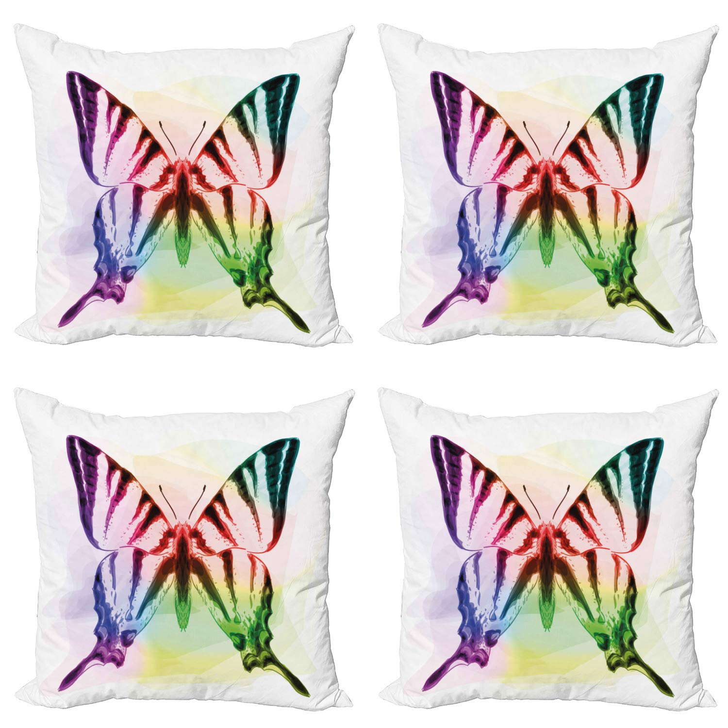 ABAKUHAUS Terme Federe Cuscini Set di 4, Hot Rocks