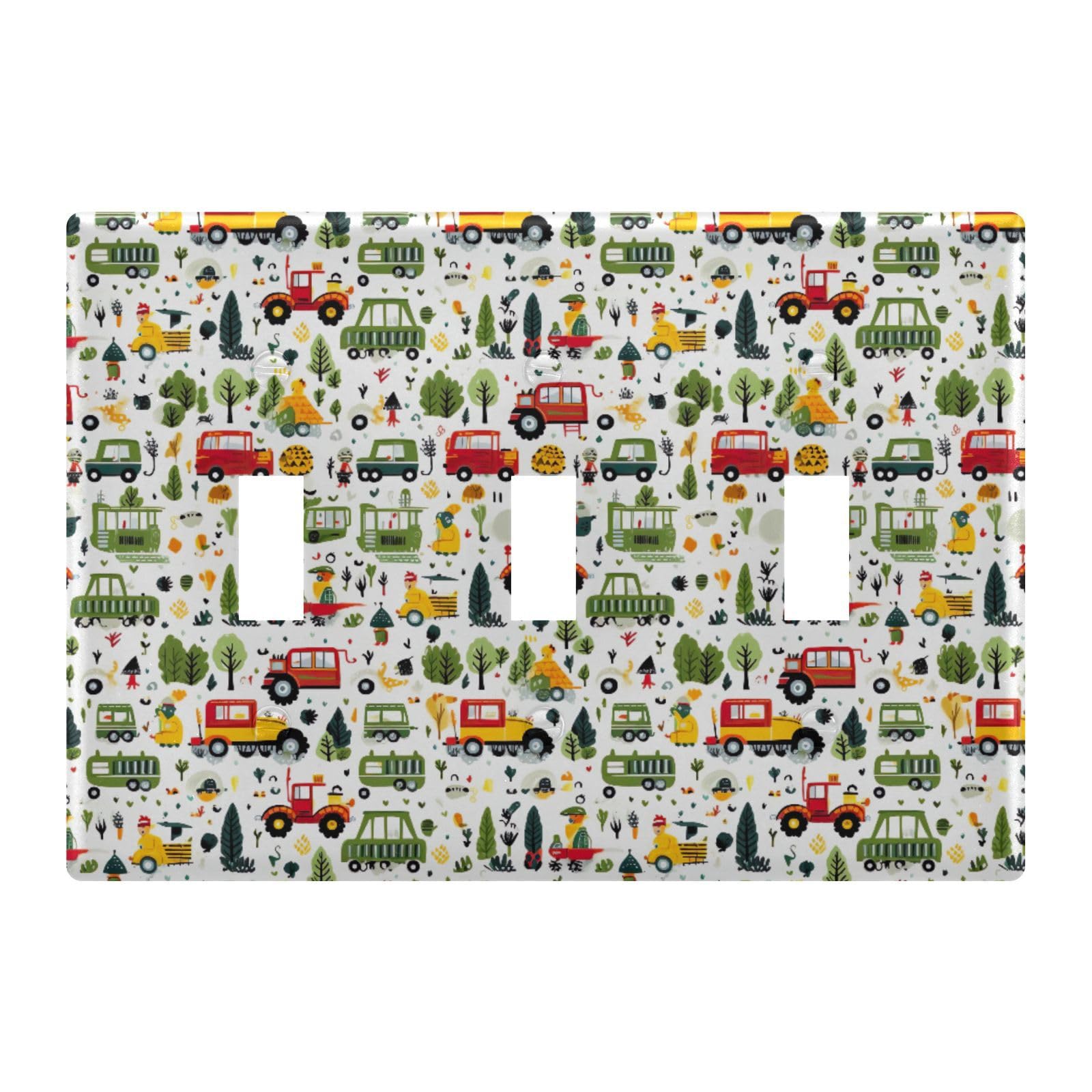 Light Switch Cover Carton Car Wall Plates for Electrical Outlets 3 Gang 202a8884