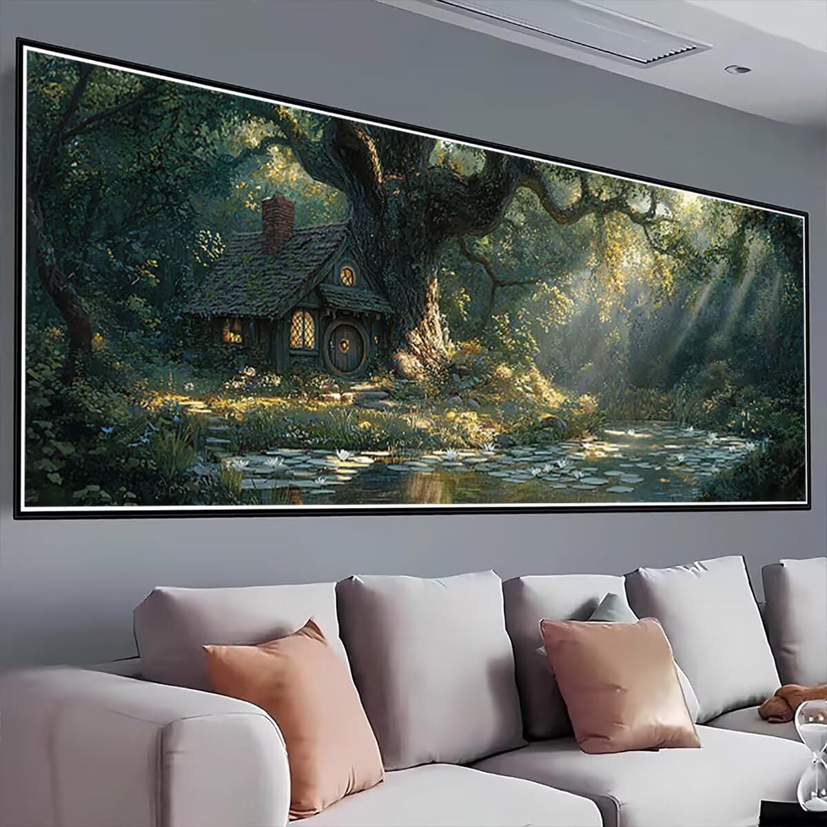 Diamond Painting Adulti, Diamond Painting Foresta 60x160cm, Regalo -1452