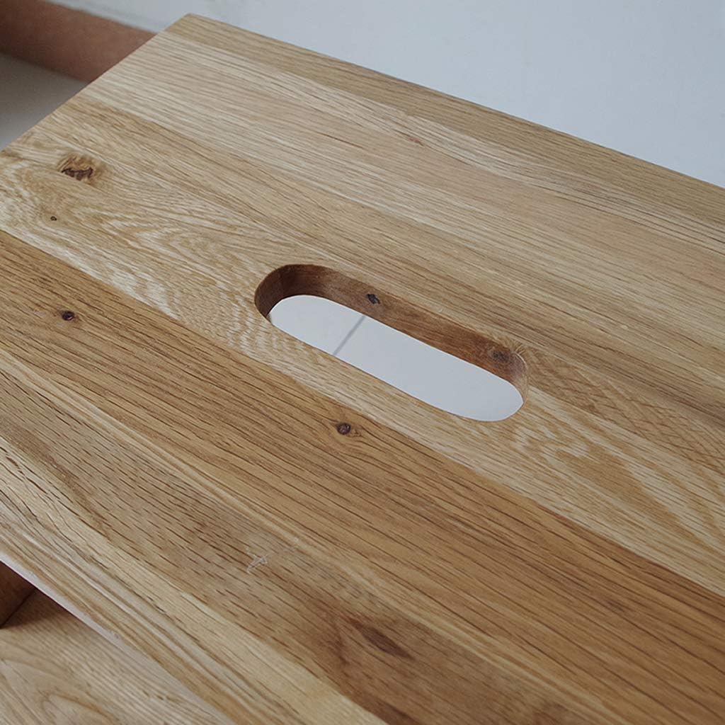 Portable Shoe Bench Household Two Stage Step Ladder Stool Multifunction Flower Rack/Storage Shelf Stairs Chair Easy to Store 42x34x46.5cm