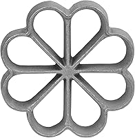 Vista 5 de O'Creme Roseta de Hierro Floral Diseño Triple